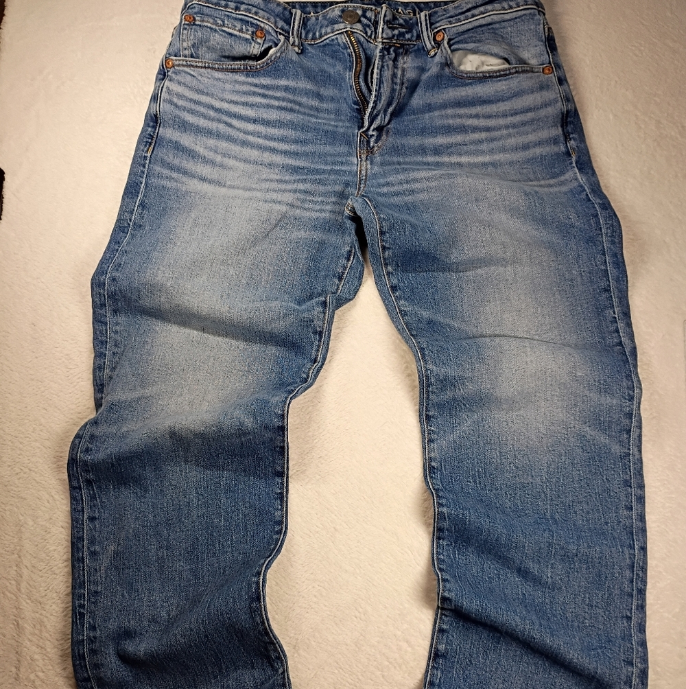 American Eagle Men’s AirFlex+ Athletic Straight Jeans 32x30